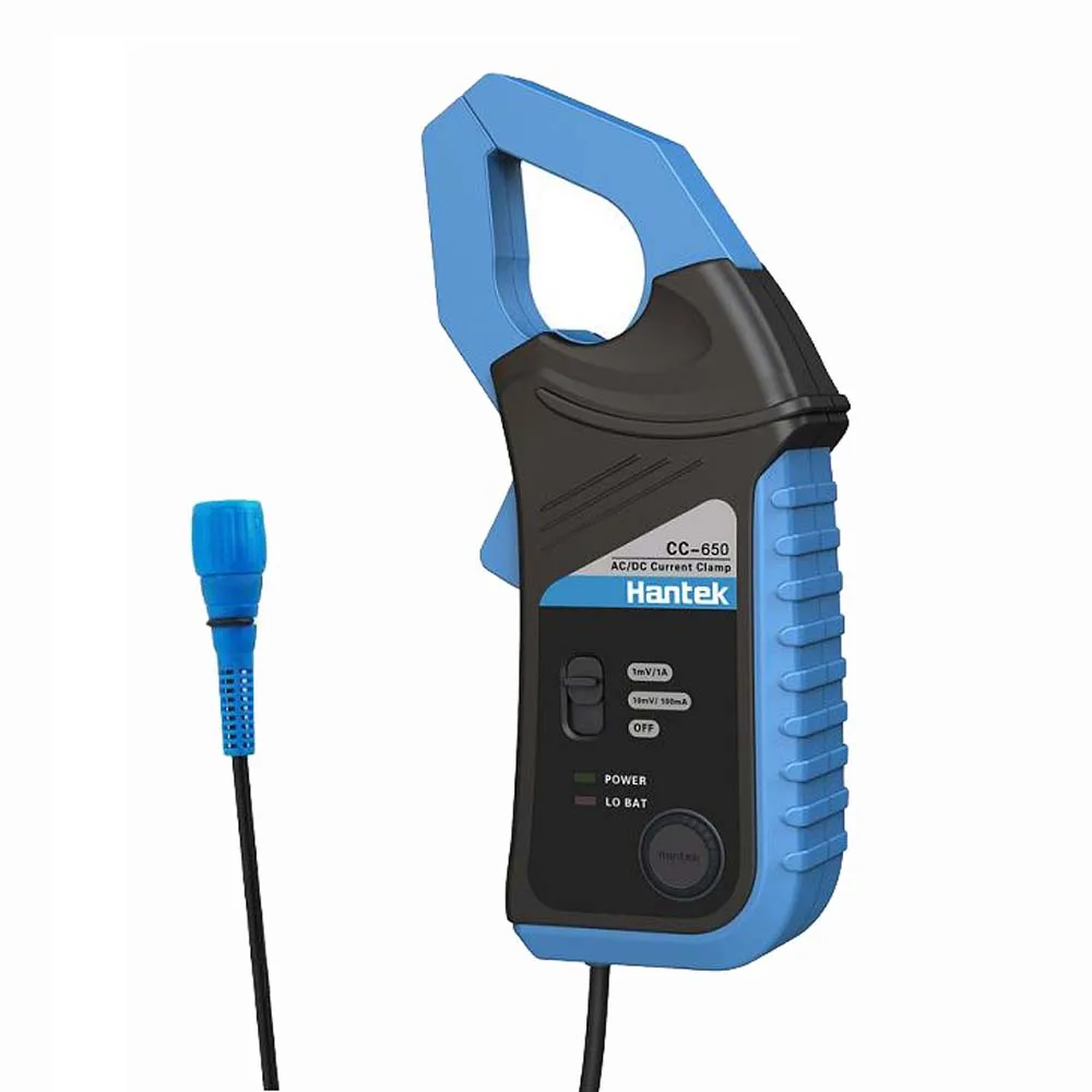 M027 Hantek CC-650 CC650 650A AC/DC Digital Current with BNC Connector Multimeter Oscilloscope Clamp Meter M027 Hantek CC-650 CC650 650A AC/DC Digital Current with BNC Connector Multimeter Oscilloscope Clamp Meter