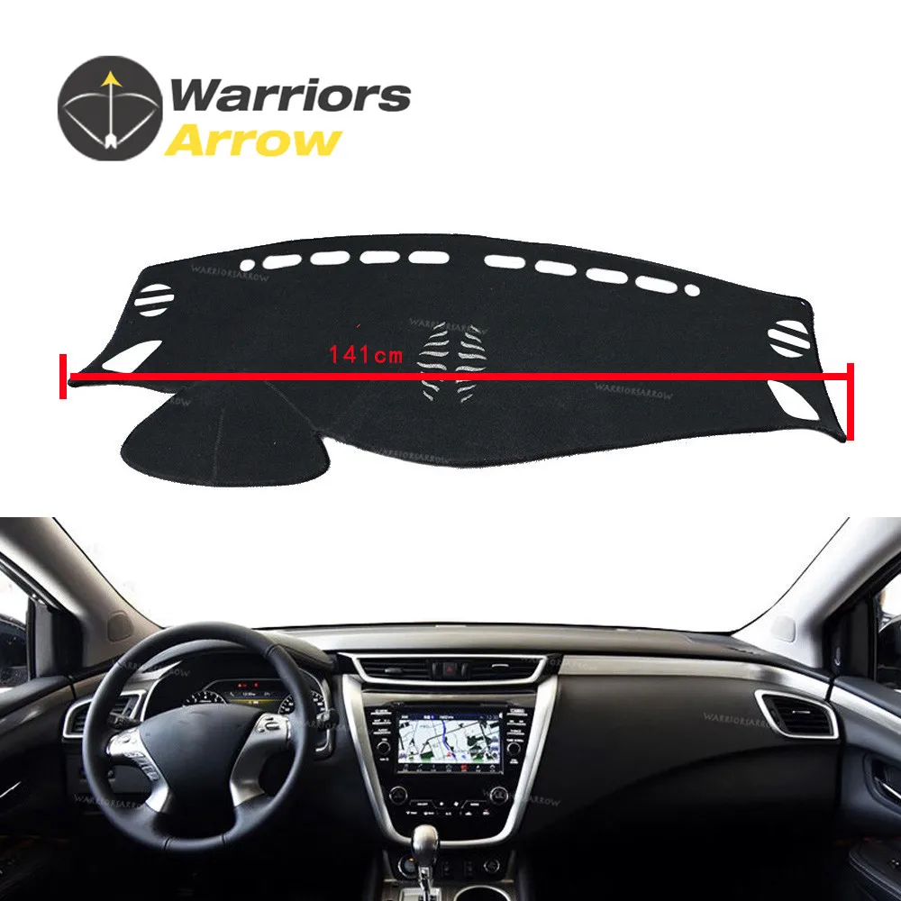 For Nissan Murano 2015 2016 Black Dashboard Cover Dashmat Dash Mat Pad