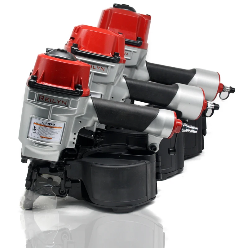 Reilyn Coil Nailer CN55 CN70 CN80 Пневматический воздушный гвоздильщик для дерева рабочая