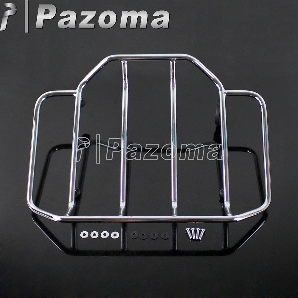 Багажная стойка для мотоцикла Chrome Tour Pak Pack Harley Touring Road King Street Electra Glide 1984 2017|electra