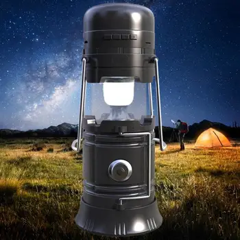 

Camping Lamp DC 5V 5W Multifunction Wireless Bluetooth Speaker FM Power Bank Solar Power Energy Torch Outdoor Portable Lanterns