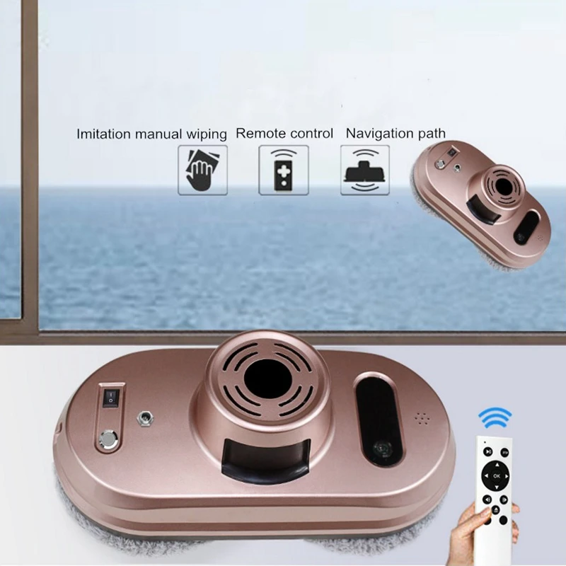 

High Suction Window Cleaner Robot Anti-falling Remote Control Vacuum Cleaner Window Robot