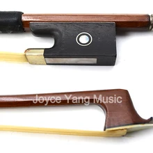 Скрипки с круглым открытым носком и бантом; глаз инкрустация эбеновая лягушка замши крученого красного дерева конский волос 1/8 1/4 1/2 3/4 4/4