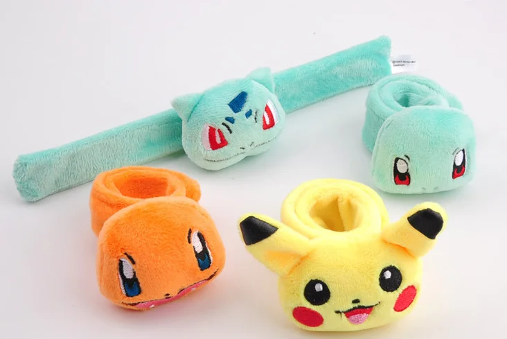 

Super Cute 4CM approx. Pikachu Plush Stuffed TOY DOLL , Kid's Little Hand Toys , with band plush dolls