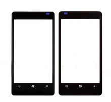 DHL Shipping 50pcs lot High Quality Black Outer Touch Screen Lens Top Glass for Nokia Lumia