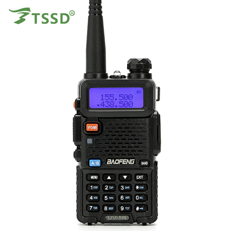 2 шт. BaoFeng UV-5R портативной рации двухдиапазонный УКВ/UHF136-174Mhz и 400-520 мГц двухстороннее радио Ручной baofeng uv5r гарнитуры