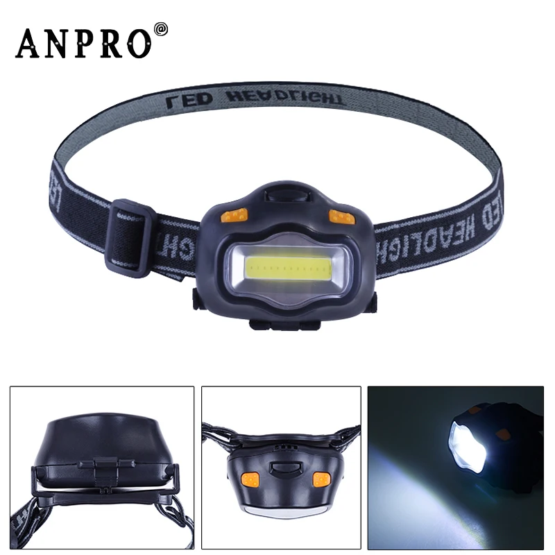 

Mini COB LED Headlamp Waterproof 3 Modes Frontal Head Light Torch Lamp For Outdoor Camping Night Fishing Lighting