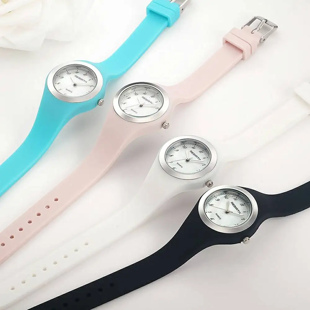 Простые Женские часы модные повседневные женские водонепроницаемые спортивные часы Топ бренд маленький циферблат силиконовый ремешок наручные часы подарки