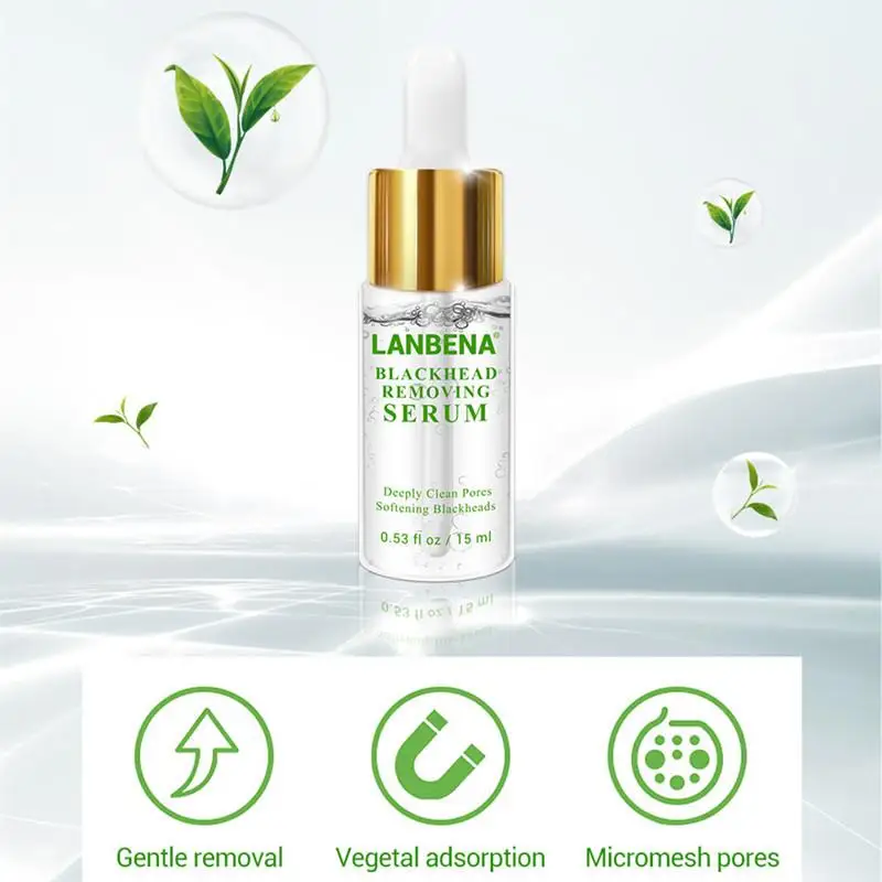 LANBENA Deep Acne смягчитель угрей жидкость черные точки на носу для лечения акне глубокое очищение и уход за кожей 15 мл