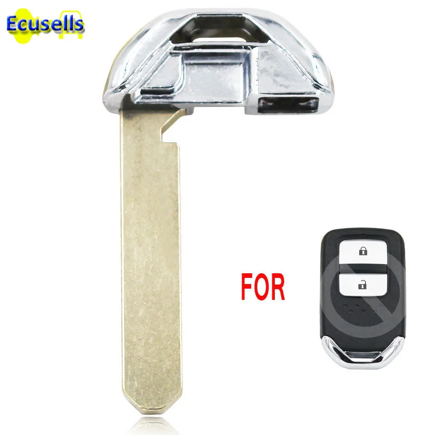 

New Prox Smart Key Remote Keyless Emergency Insert Uncut key Blade Blank For Honda Accord Odysee Fit Civic Crosstour