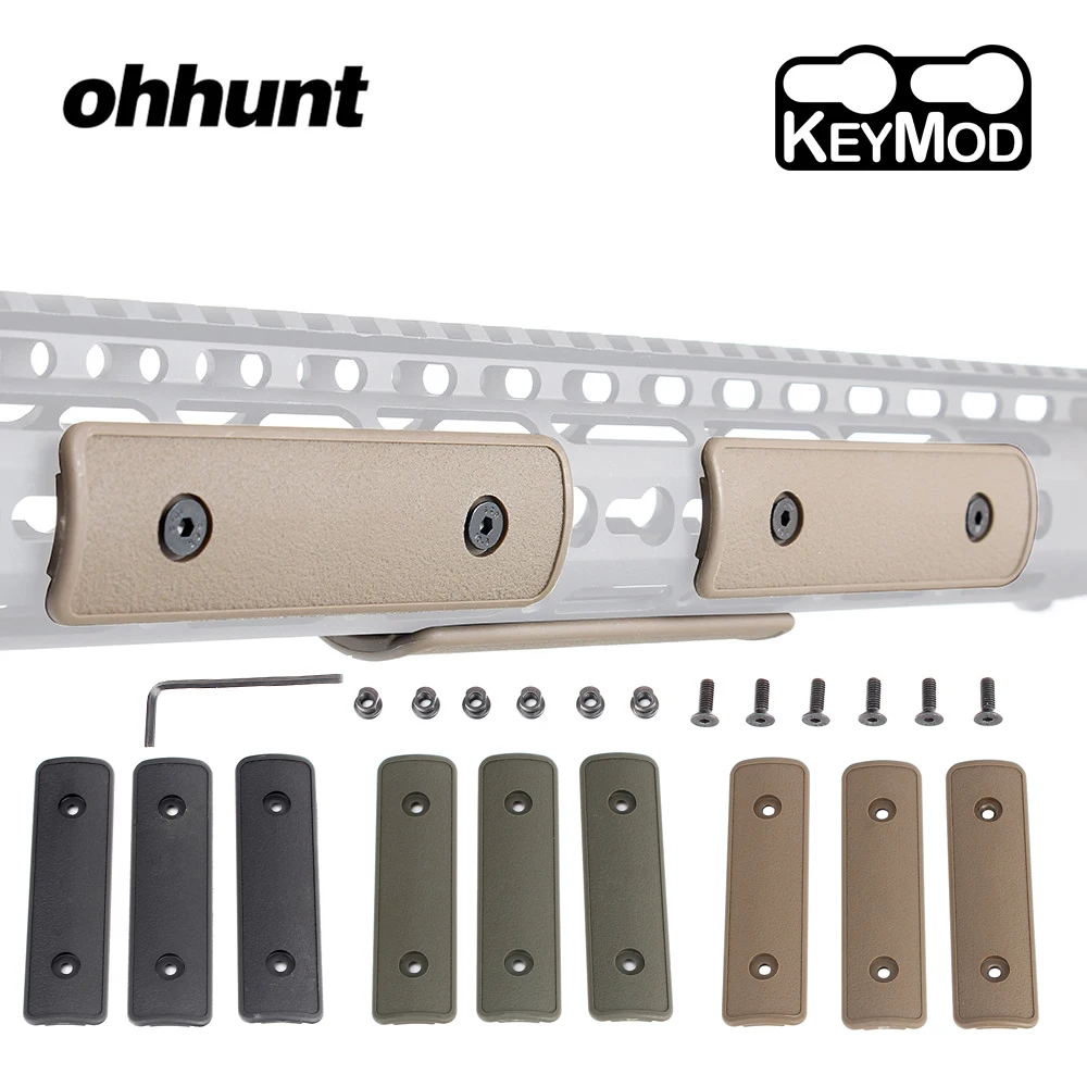 Ohhunt тактический 4 &quotKeymod перьевая панель 3 шт./компл. защитное ограждение для