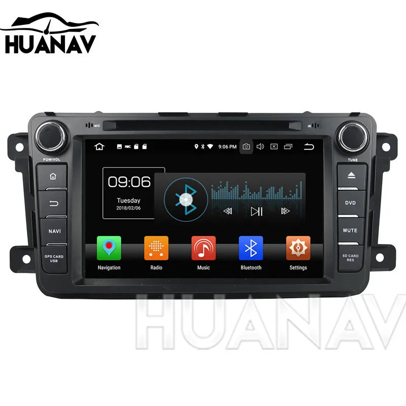 Discount Android8.0 Car GPS Navigation No DVD Player For Mazda CX-9 2008-2015 audio radio player Headunit multimedia Stereo tape recorder 5