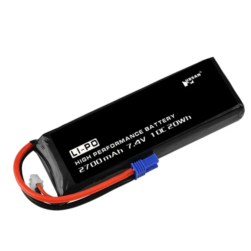 Аккумулятор Hubsan H501S RC 7 4 В 2S 2700 мАч 10C 20wh LiPo для радиоуправляемого дрона запчасти