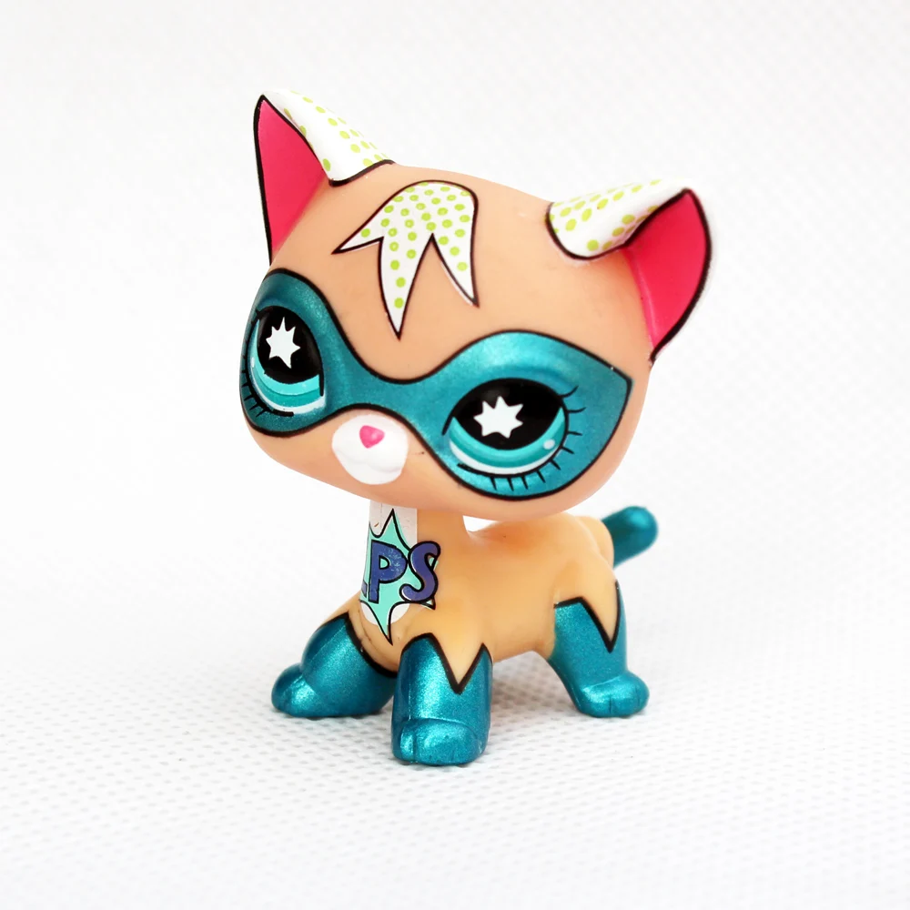 pet shop lps toys standing литл пет шоп игрушки лпс стоячки с синим маска елочные для детская