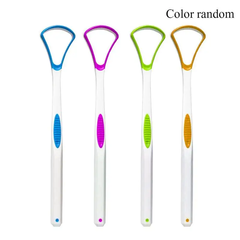 

1 PC Random Color Tongue Cleaner Scraper Cleaning Tongue Scraper For Oral Care Oral Hygiene Keep Fresh Breath tongue scraper