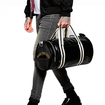 Leather Sports Gym Bag and Traveling Handbag. - Image 6