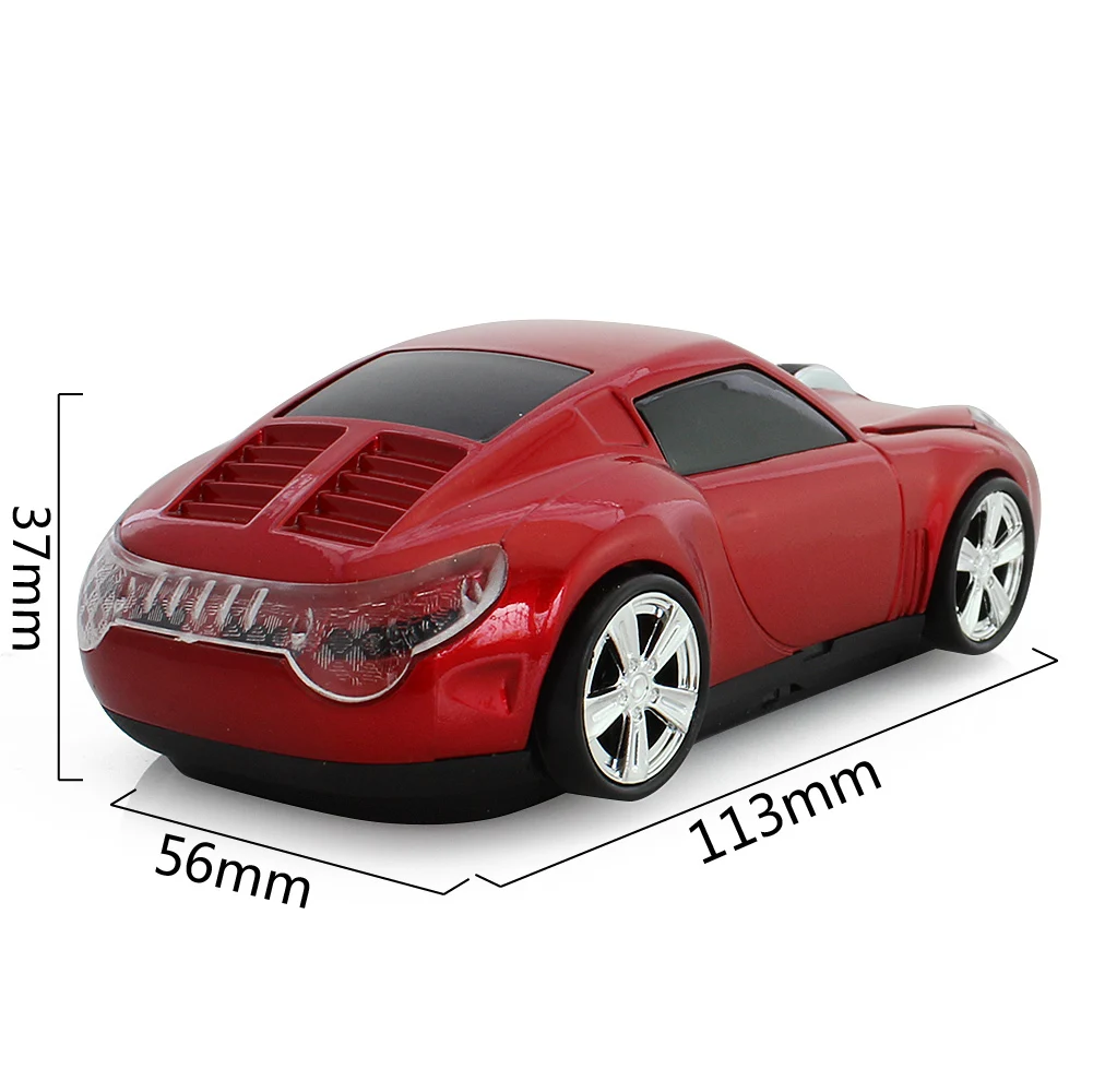 CHYI Wireless Optical Car Mouse Ergonomic 1600 DPI Coupe Racing Automobile Sportscar Mice 2.4Ghz Sem Fio Rato Roadster Super Car