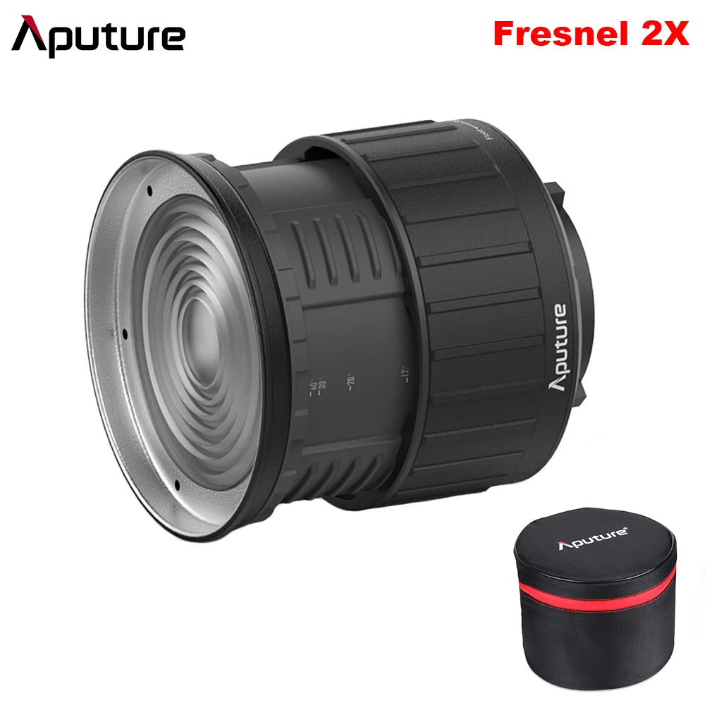 Aputure Fresnel 2x Bowen-S Mount светильник Многофункциональный светильник инструмент для формирования формы ваш светильник использовать для LS C120 300d Spot Lens