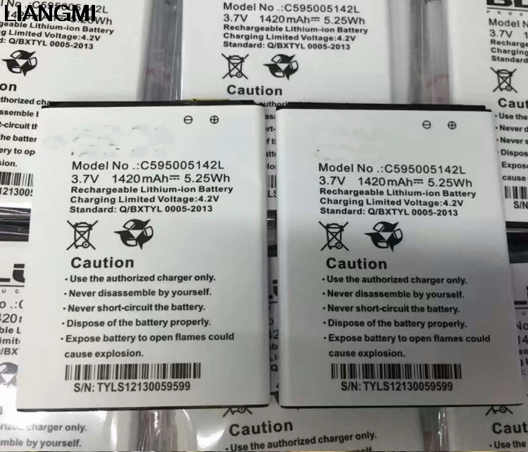 3 8 V 1420mAh C595005142L батарея сотового телефона для BLU Star Jr S350 с подставка в подарок |
