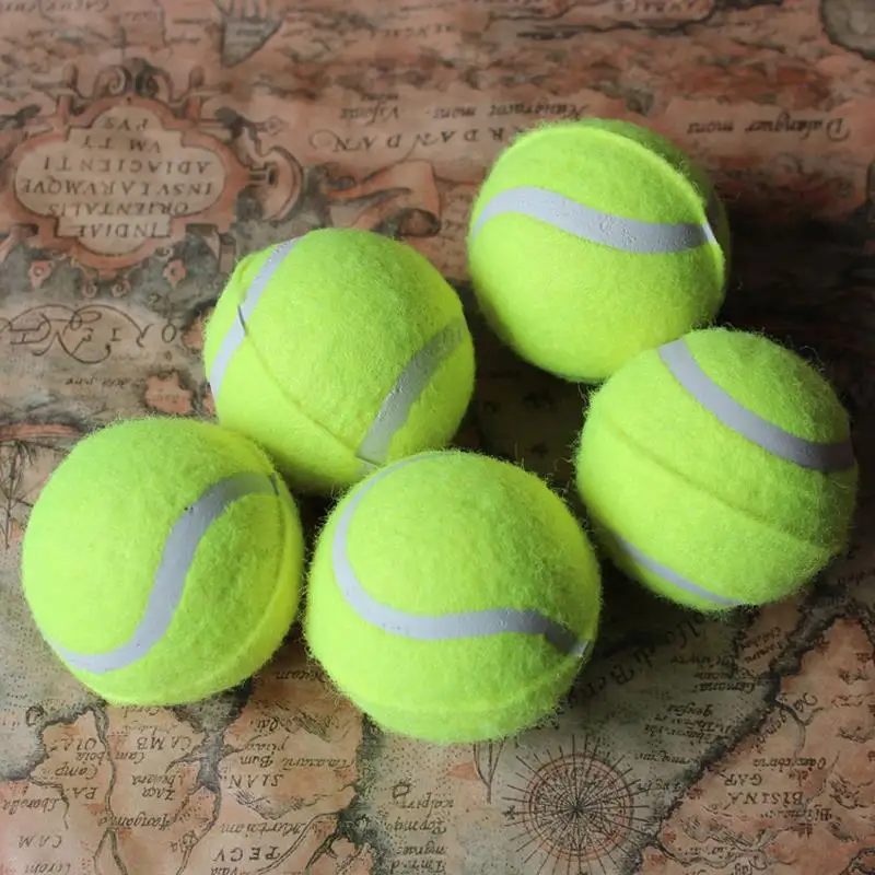Dog toy pet resistant bite Chewing Tennis Balls Do...
