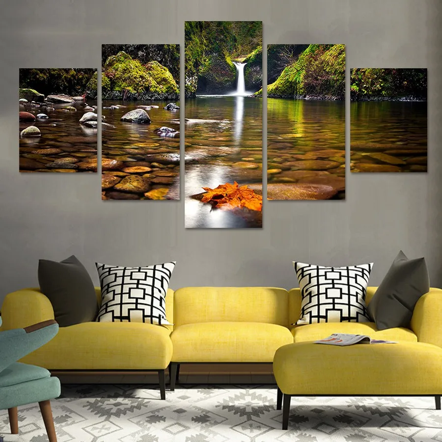 5 шт. Картина на холсте с изображением пейзажа|canvas print painting|art pictureswall art picture |