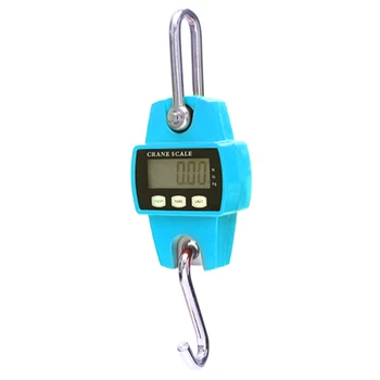 

300kg Mini Crane Scale Portable LCD Digital Electronic Stainless steel Hook Hanging Weight Crane Scales Weighing Balance