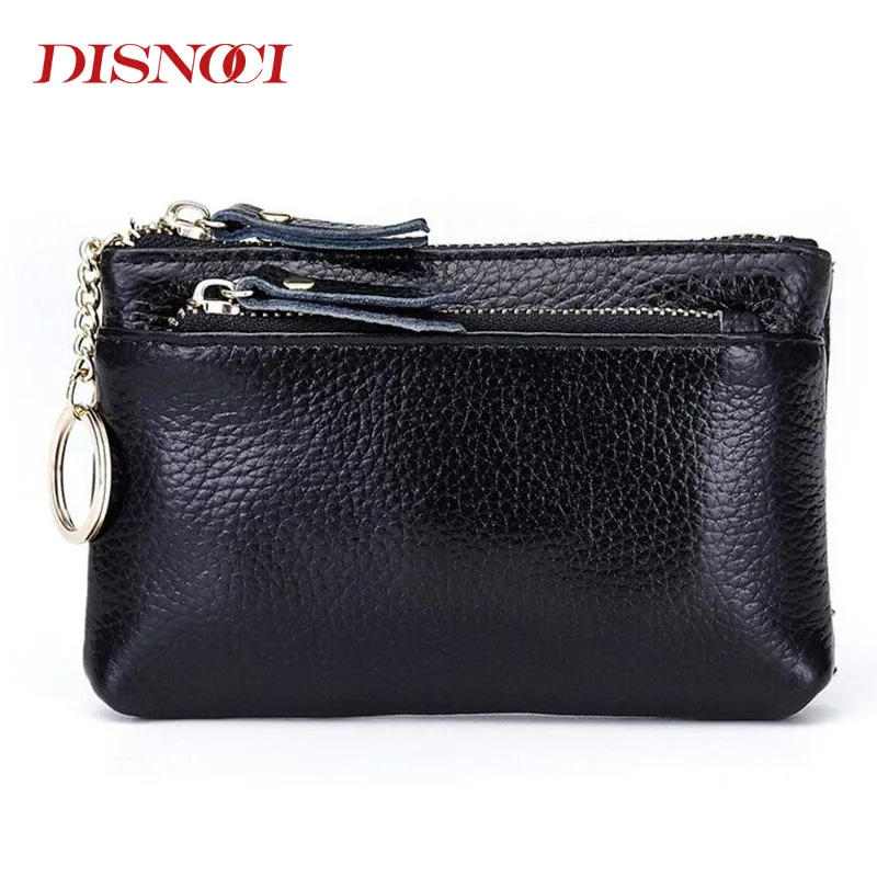 Кошелек для ключей DISNOCI из натуральной кожи женщин|coin bag|bag coincoin wallet women |