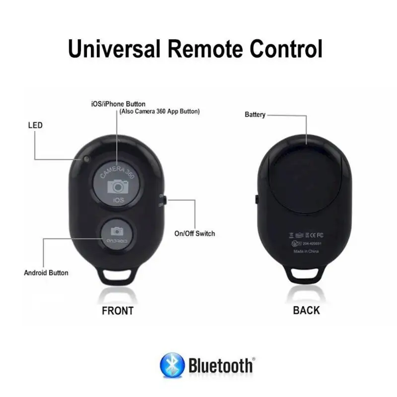Bluetooth 3.0 Remote Control for Mobile Phone Camera