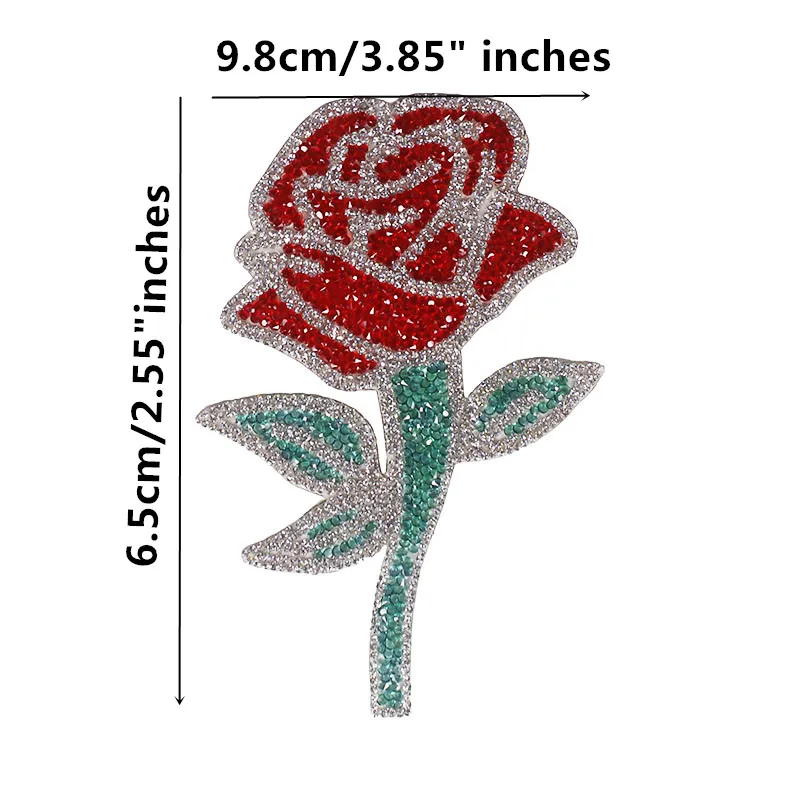10piece-Red-Rose-Flower-Iron-on-Patches-Embroidery-Crystal-Applique-Motif-Rhinestones-Applique-DIY-Clothes-Sticker (3)