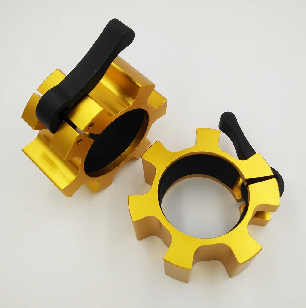 1 пара 2-дюймовый алюминиевый замок для тяжелой атлетики | Спорт и развлечения