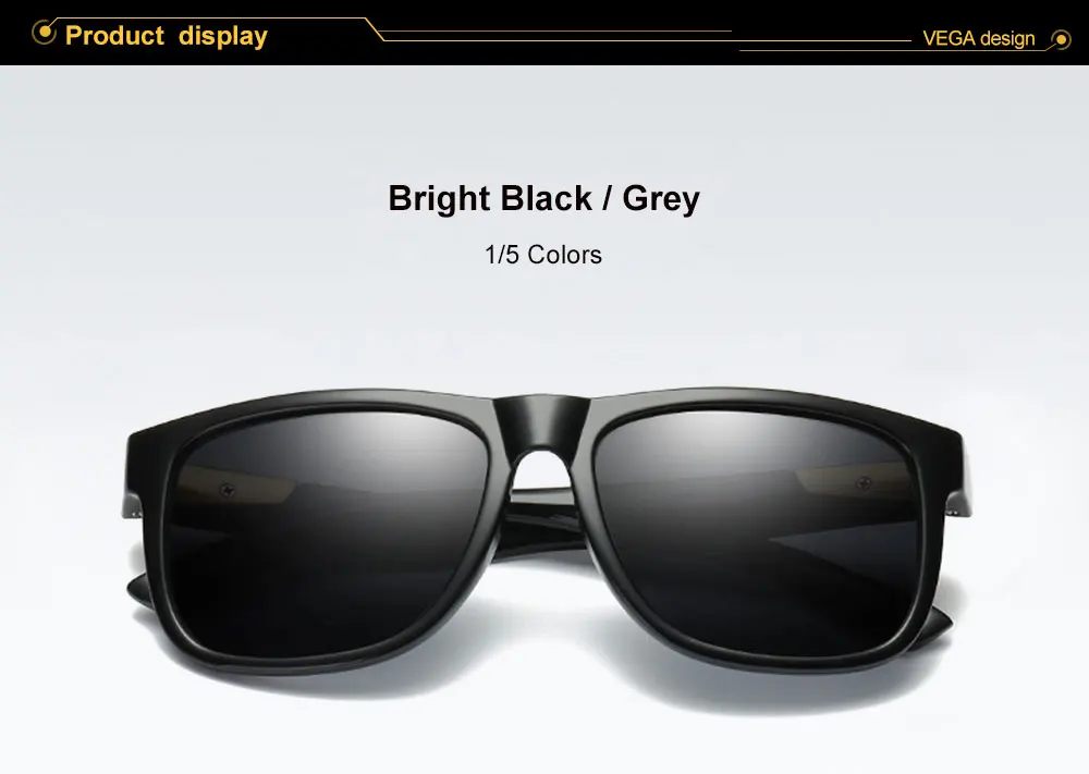 VEGA Eyewear Square Vintage Eyeglasses Polarized Retro Sunglasses 2018 Men Women Vintage Sunglasses Style  211 (8)