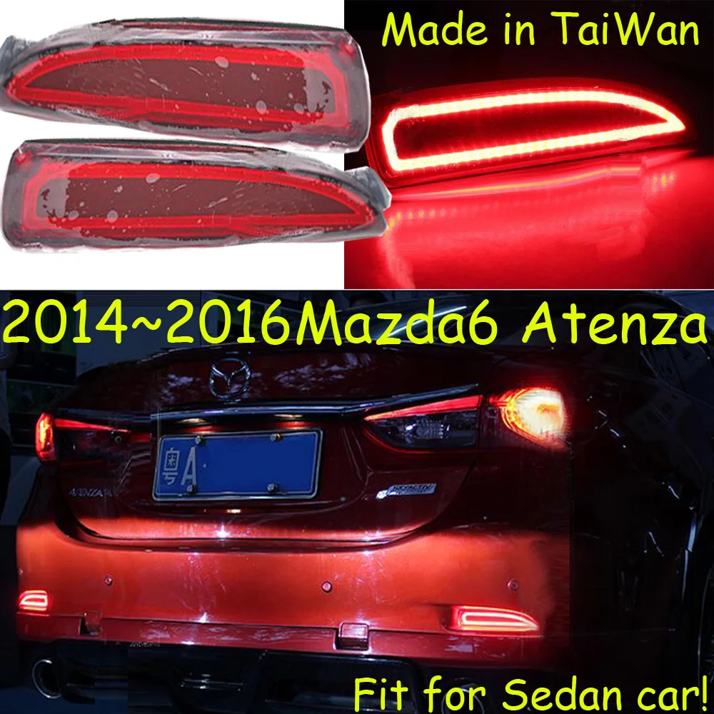 

1set 2pcs Sedan car use for mazda 6 Mazda6 atenza taillight 2014~2016y car accessories atenza rear light for Mazda6 rear lamp