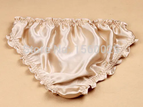 Женские однотонные трусики из натурального шелка Размеры M L XL XXL|l xl xxl|solid pantiesxl xxl |