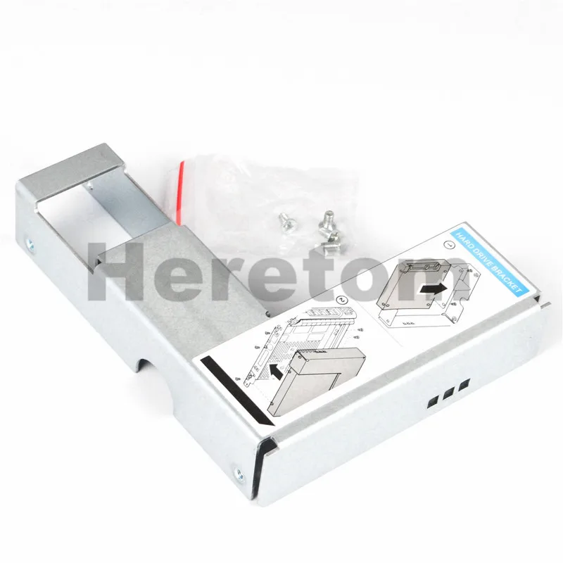 Heretom 2,5 "to 3,5" HDD SATA SAS Caddy адаптер лотка 9W8C4 Y004G для Dell F238F F9541 373211-001 G302D X968D X7K8W