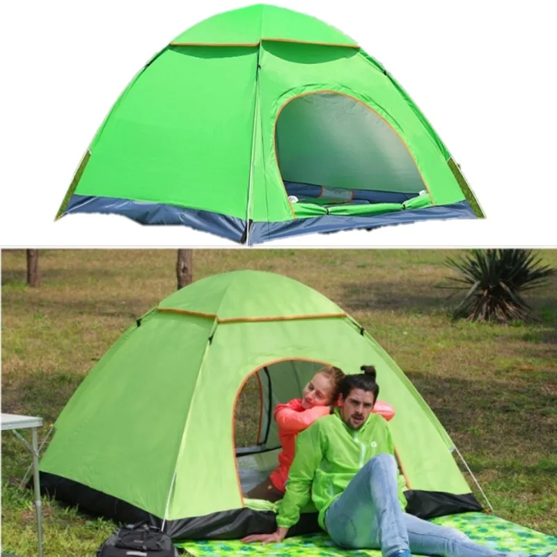 Camping Pop Up Tent 3 4 Person Beach Waterproof Beach Tent Ultralight