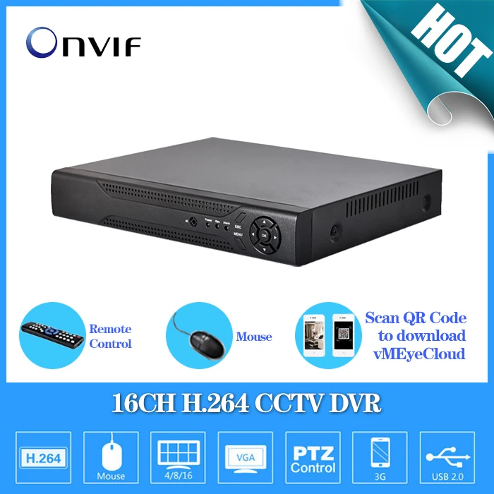 Fast Express 16channel cctv digital video Recorder realtime recording HDMI 1080P surveillance standalone dvr SK-019 | Безопасность и