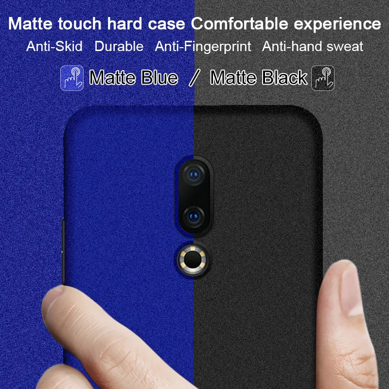 Чехол IMAK Для Meizu 16th Plus, матовый чехол для Meizu 16th Plus, жесткий чехол, чехол s для Meizu 16th Plus