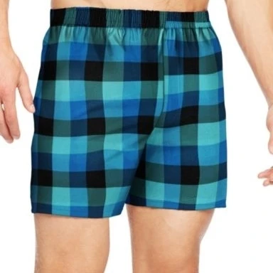 Hanes 43935755706 UTHXX3 Mens Tagless Ultimate Fashion Boxer with Comfort Flex Waistband Assorted 1 - Large (1)