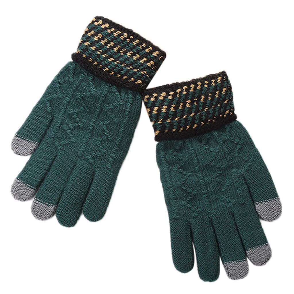

winter gloves handschoenen Women Men Couple Riding Screen Winter Gloves Soft Warm Mitten перчатки перчатки женские guantes