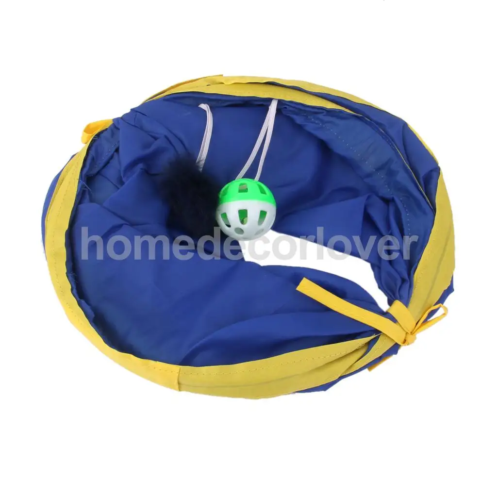 Pop Up Cat Dog Pet Favor Play Tunnel Exercise Activity Toy Camouflage