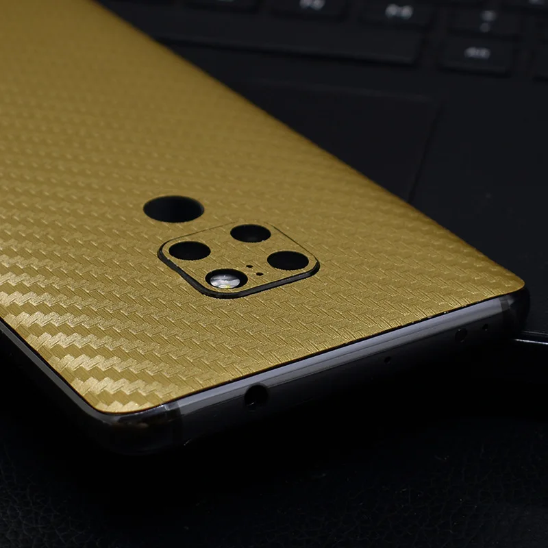 Back Film on For Huawei Mate 20 Mate 20 Lite Carbon Protective Film Sticker For Huawei Mate 20 Pro Mate 20 Lite Leather Sticker  (32)