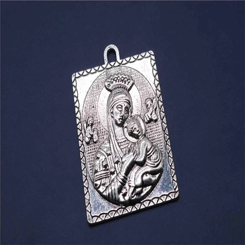 Религиозная девственница Mary с ребенком Крестильные медали религиозная подвеска
