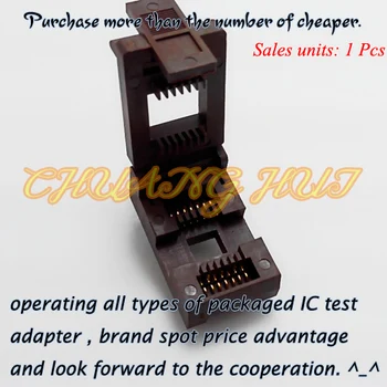 

SOP14 IC Test Socket(Flip test seat) SOP14/SO14/SOIC14 Pitch=1.27mm Width=8.6/12mm