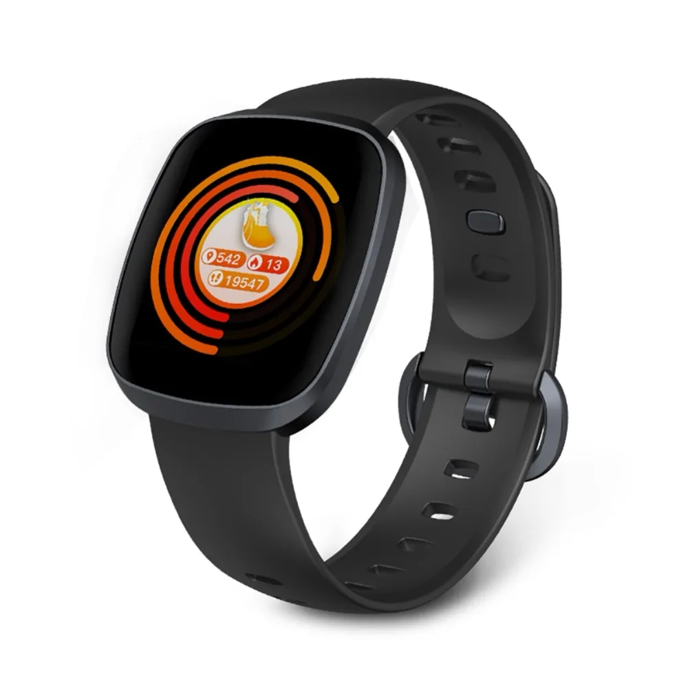 

GT103 Smart Watch Waterproof Blood Pressure Fitness Tracker Sleep Monitor Music Control Full Screen Touch Smart Band for iPhone