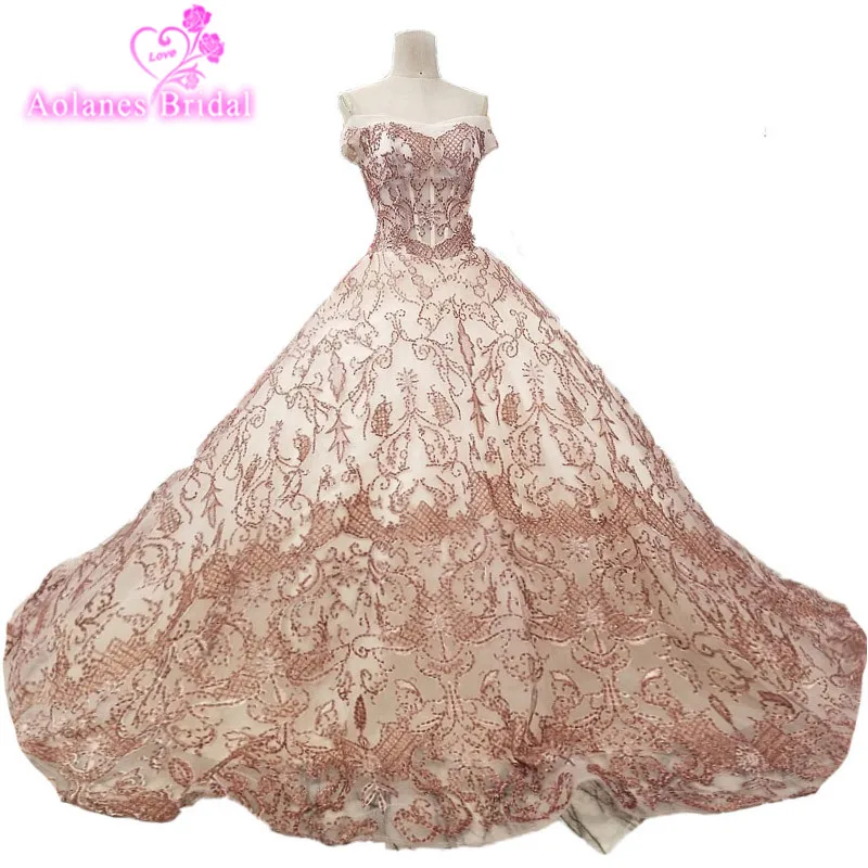 

2018 New Sleeveless Robe De Mariee Lace Ball Gown Off The Shoulder Wedding Dresses Boda Vestido Noiva Real Photos Lamya Trem