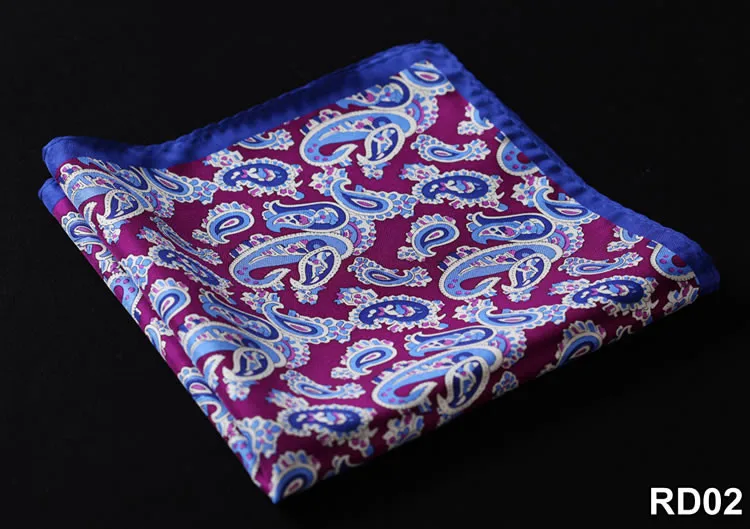 RD02 HN30P Purple Blue Paisley 41cm