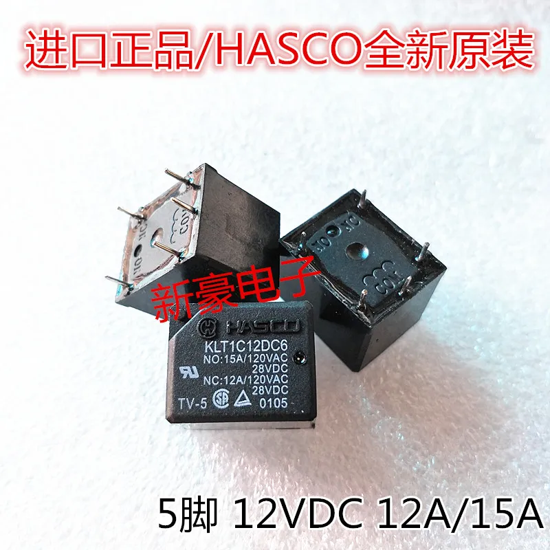 5 шт./лот новые и оригинальные KLT1C12DC6 5PIN 12VDC HASCO 12A / 15A T78 | Обустройство дома