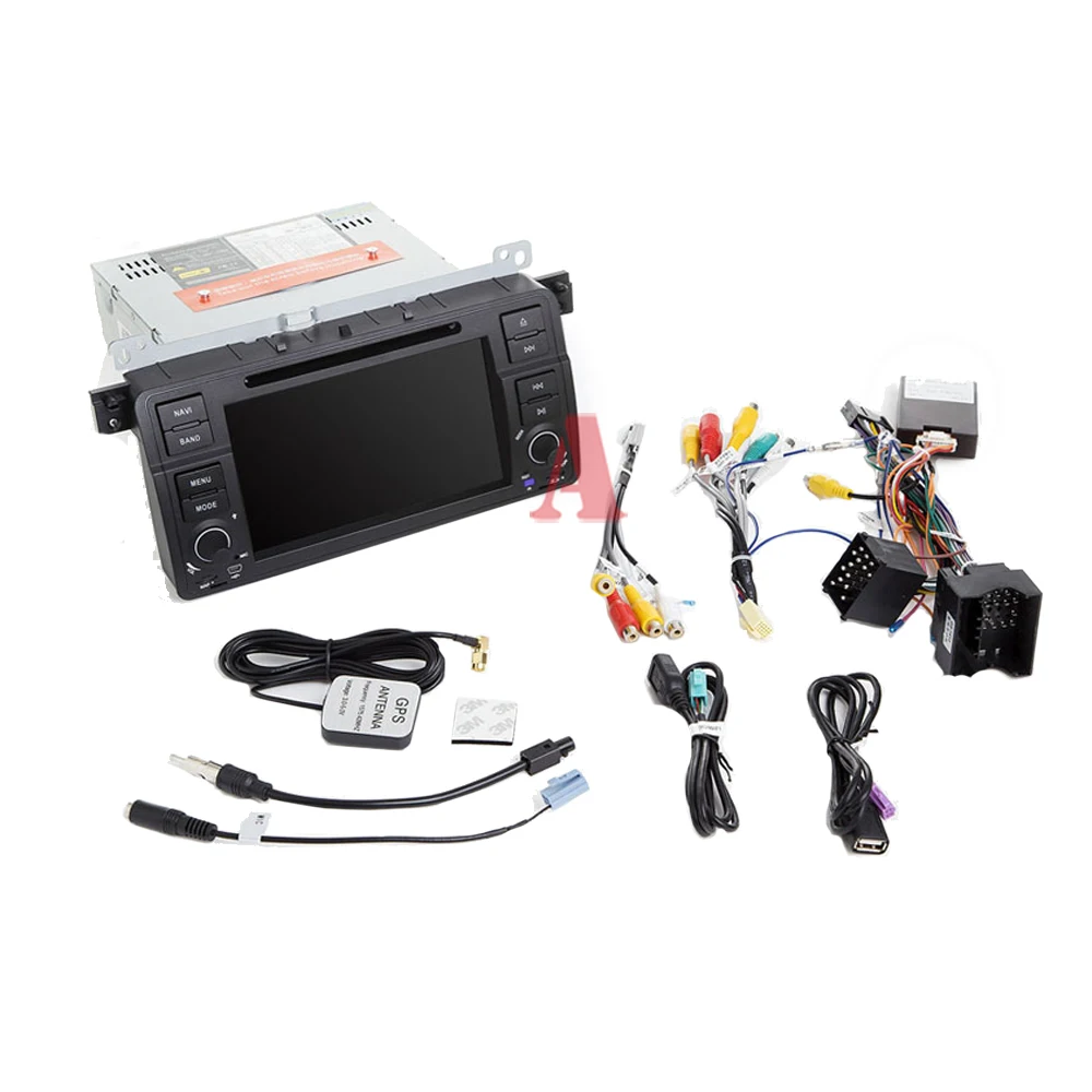 Cheap Octa 8 core Car DVD Multimedia player GPS Autoradio Stereo audio For BMW/E46/M3/Rover/3 Series car radio WIFI FM Steering wheel 4