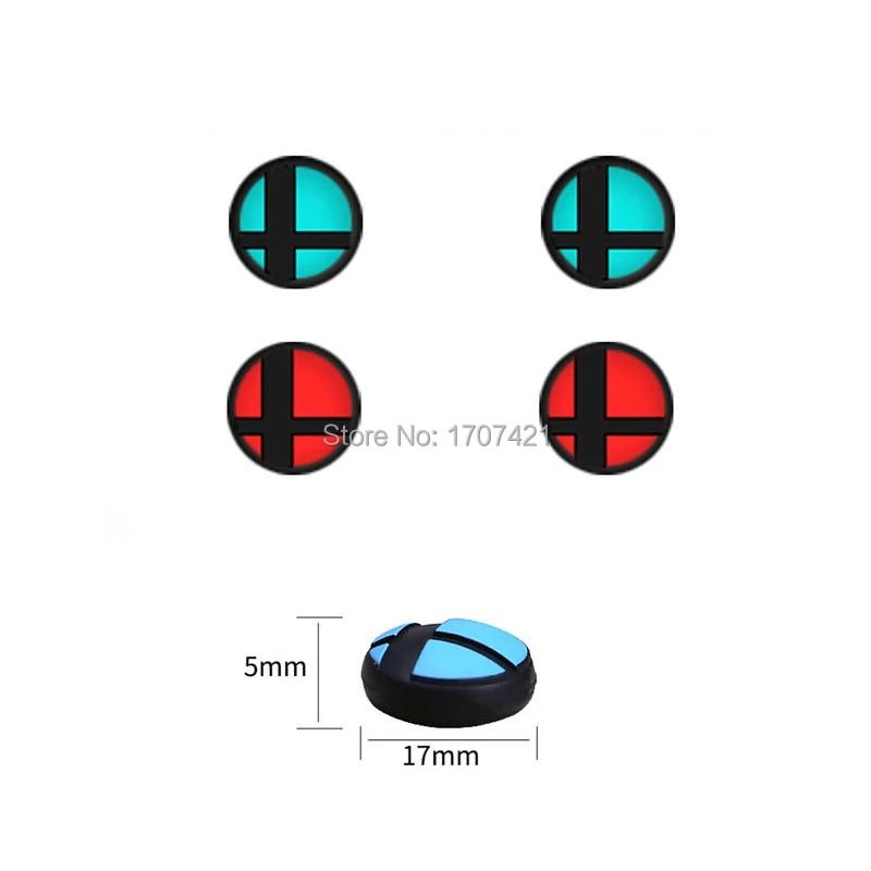 Silicone Analog Thumb Stick Grips Caps for Nintend Switch NS JoyCon Controller Sticks Cap Skin for Joy Con Cover (7)