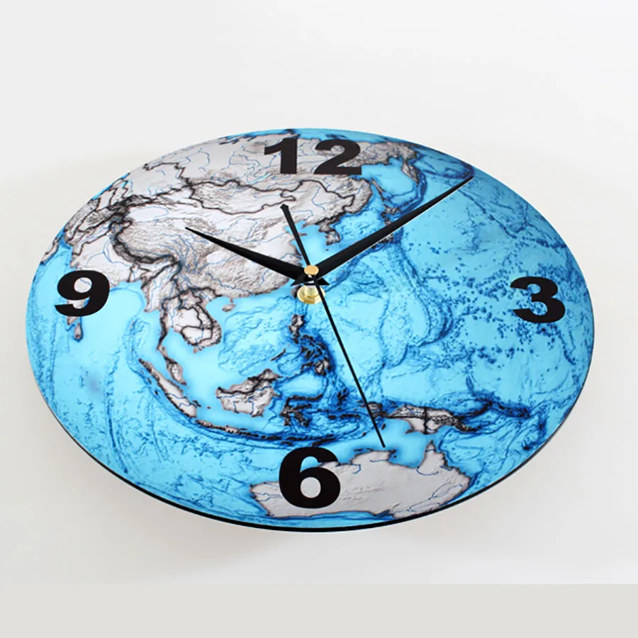 Earth Art Wall Saatk креативные тихие персонализированные часы для дома настенные